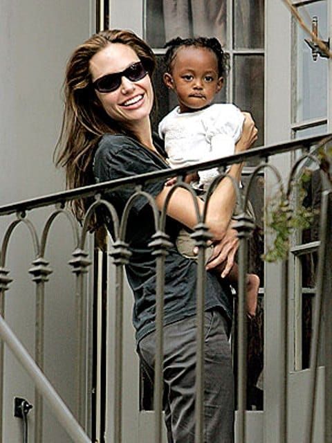 Angie & Z on the balcony