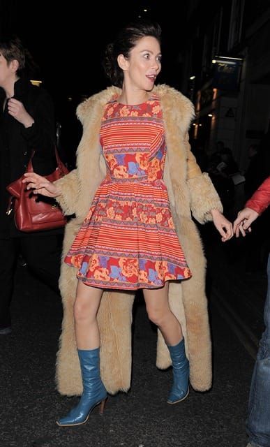 Carpets & Candids: Anna’s blue boots