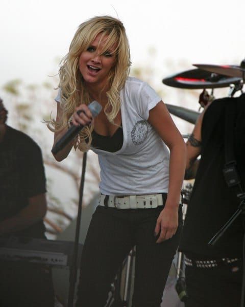 On Ashlee"s nose