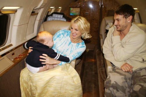Britney, Kevin, and BooBoo play happy family