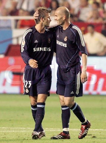 The Daily Loin Quiveration: Zizou & Becks