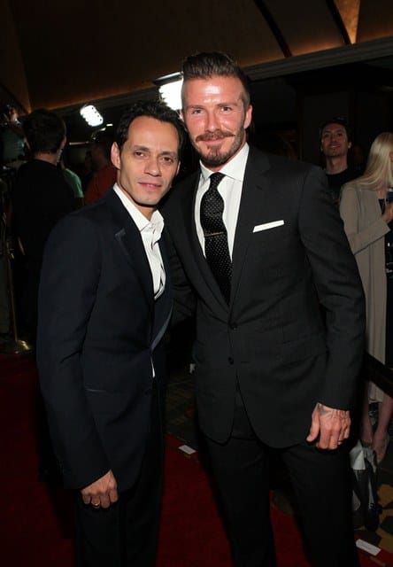 Marc kept the Beckhams