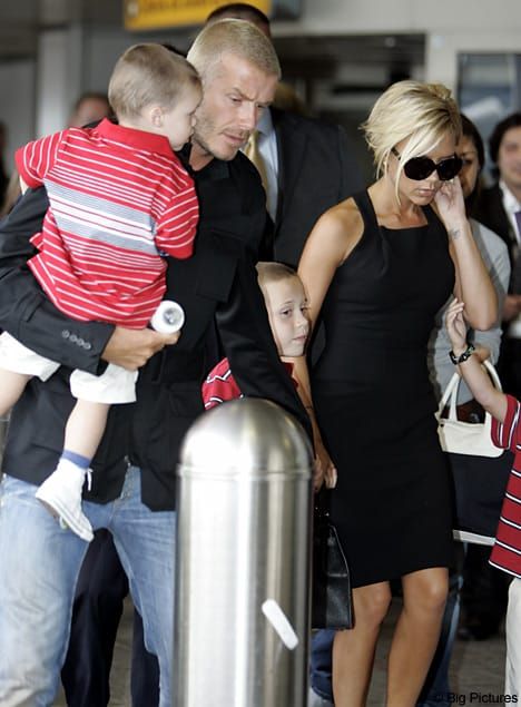 The Beckhams En Route
