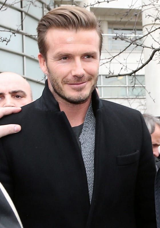 Beckhams in Paris