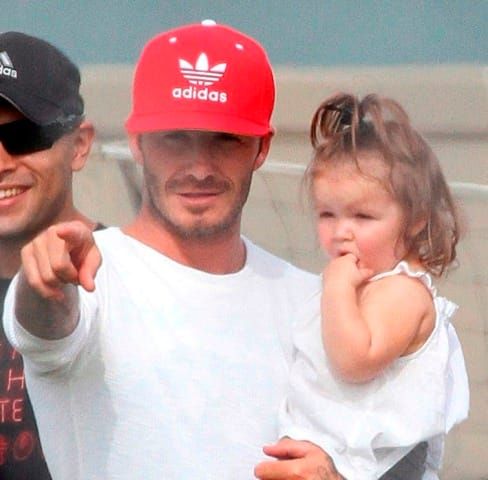 Beckhams: flats and affection