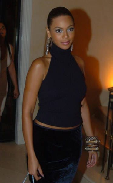 Beyonce in black