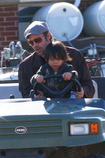Daddy & Pax Pitt