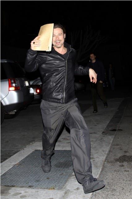 Brad Pitt’s great bob