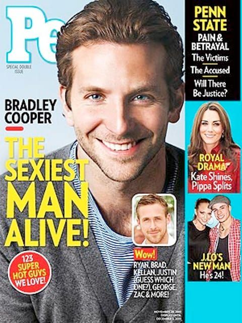 The Sexiest Man Alive 2011 - Bradley Cooper