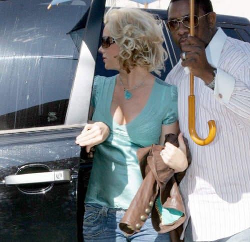Britney & Kevin out and about