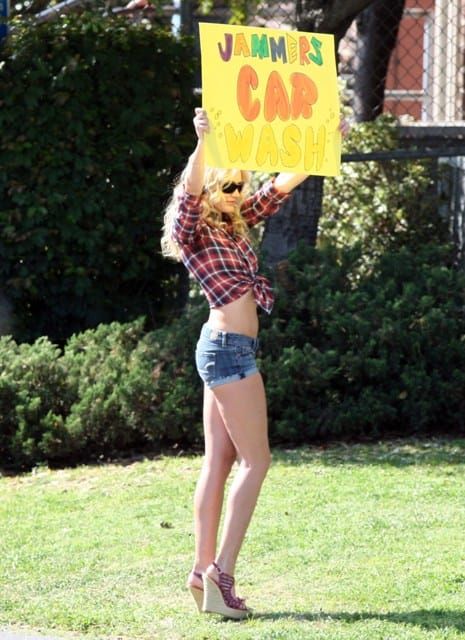 Cam D booty shorts
