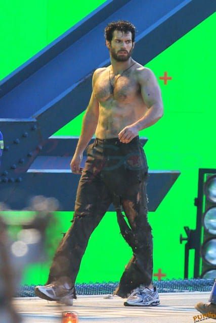 Henry Cavill is ripped