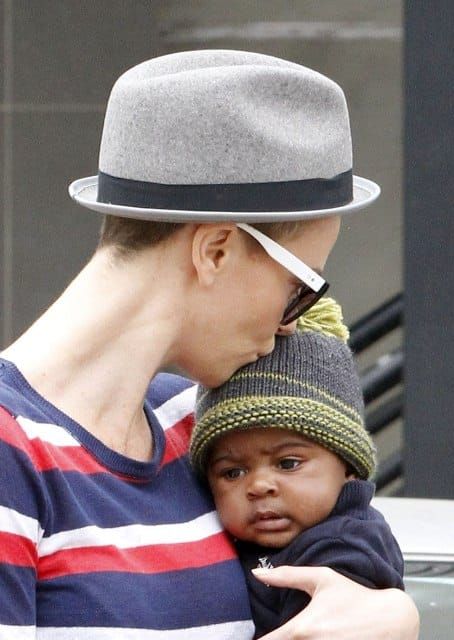 Charlize buzzed!