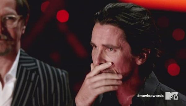 Christian Bale’s emotions