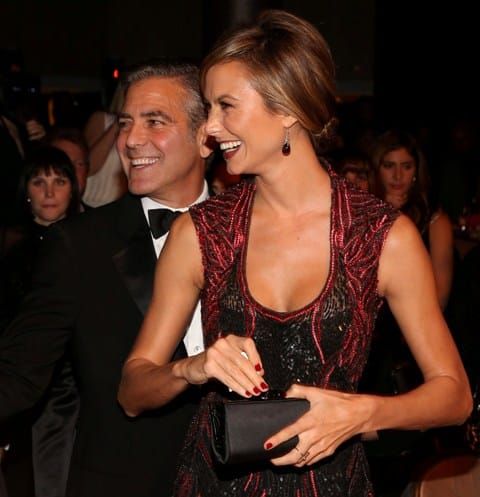 George Clooney and Stacy’s crowd