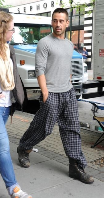 Colin in pyjamas