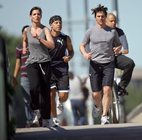 Jogging hair