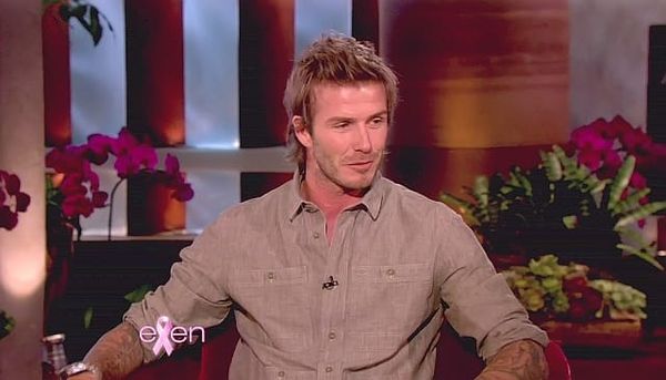 Becks gets a massage