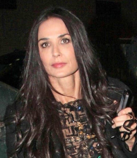 Demi goes out on cover night