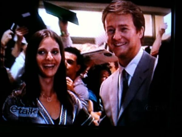 Edward Norton charms everyone