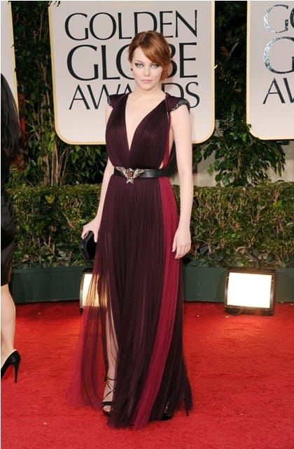 GG Best Ensemble Dress: Emma Stone