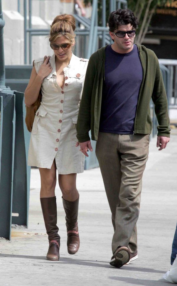 Eva Mendez and her man?