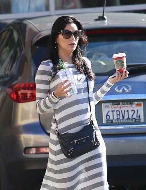 Carpets & Candids: Eva Longoria’s stripes