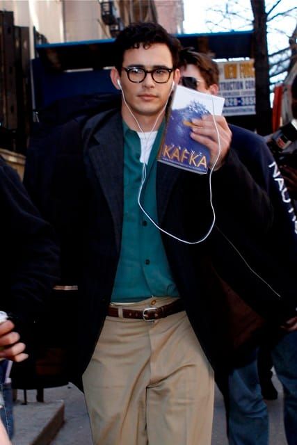 Playing Ginsberg reading Kafka
