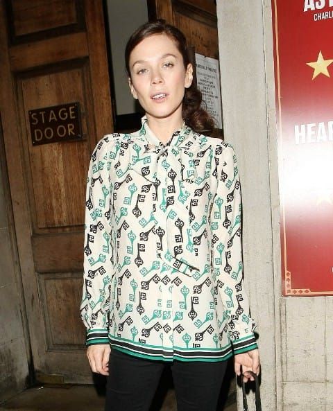 Carpets & Candids: Anna’s silk print blouse