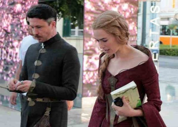 Cersei, Littlefinger, Tyrion, and Bronn!