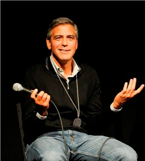 George Clooney: on Keibler and on campaign season