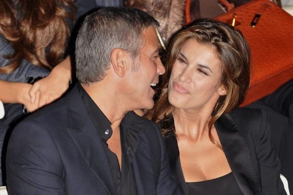 George Clooney is still with the Italian Queen