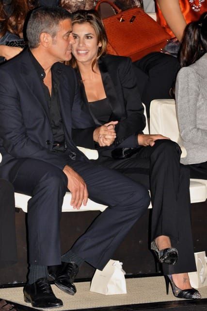 Front row Italian thigh squeeze
