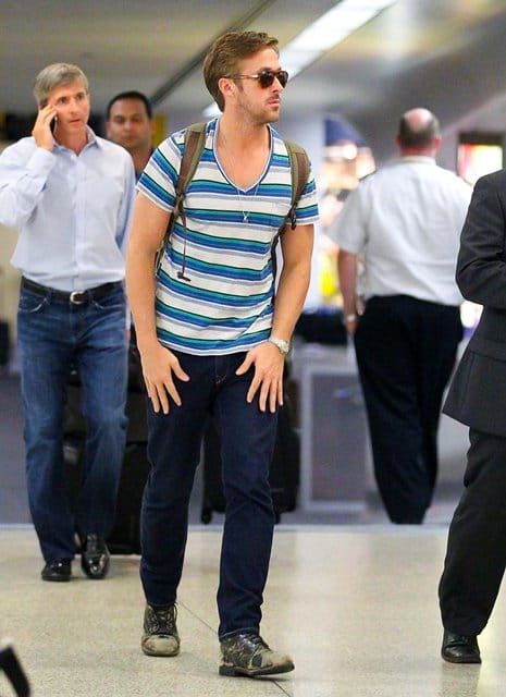 Ryan Gosling: strictly v-neck