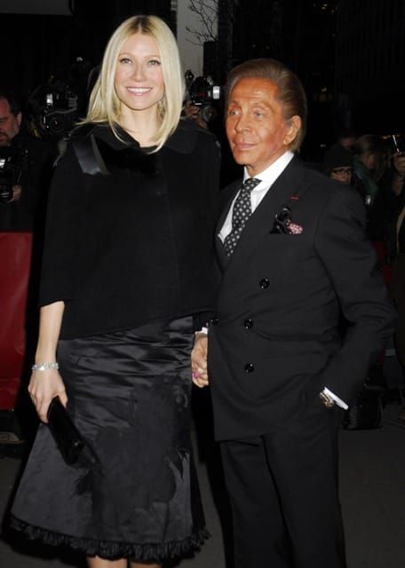 With Mom, Madge, and Mr Valentino