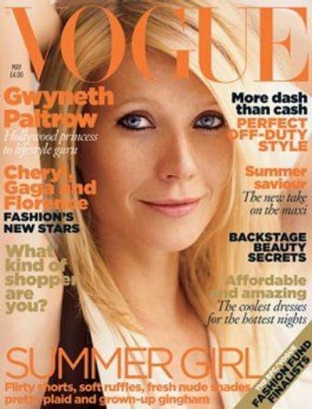Gwyneth covers UK Vogue for Iron Man 2