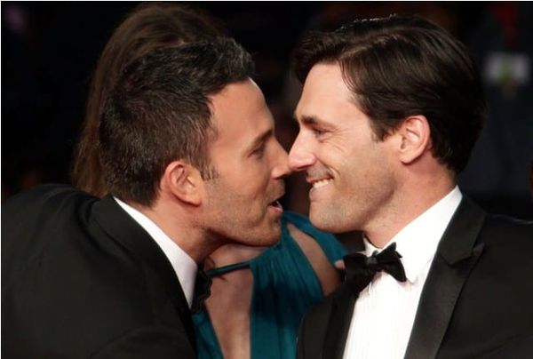 Hamm, Affleck, and Renner’s great faces