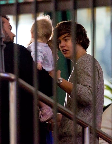 (Not) Hot Harry and a baby