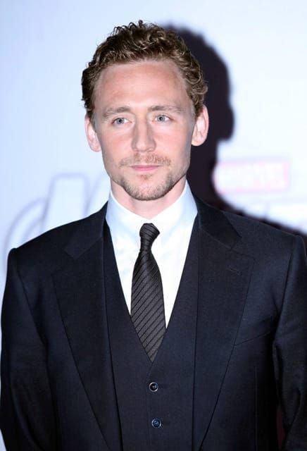 Tom Hiddleston in a suit