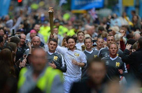 James & the Olympic Torch