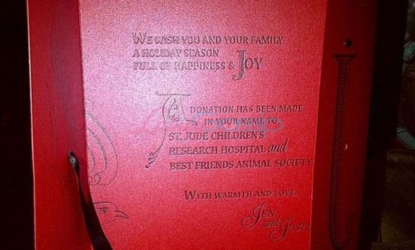 Happy Holidays from Jen & Justin