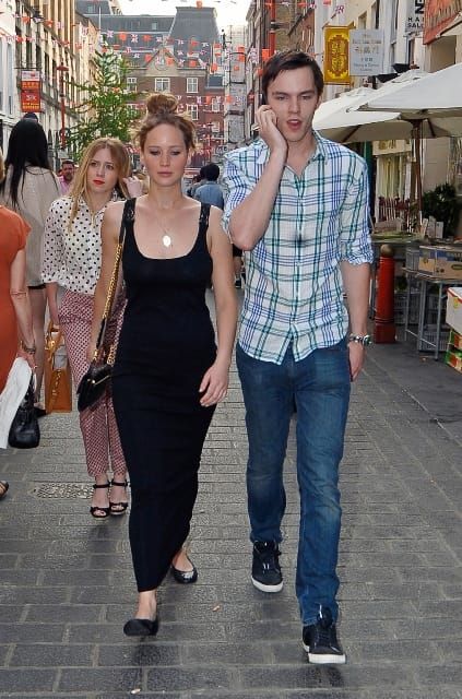 Jennifer Lawrence: Down Time In London