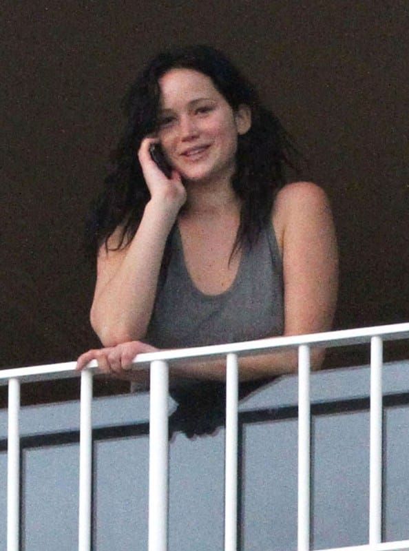 Jennifer Lawrence fired up and chilled out
