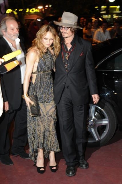 Johnny & Vanessa come for Karl