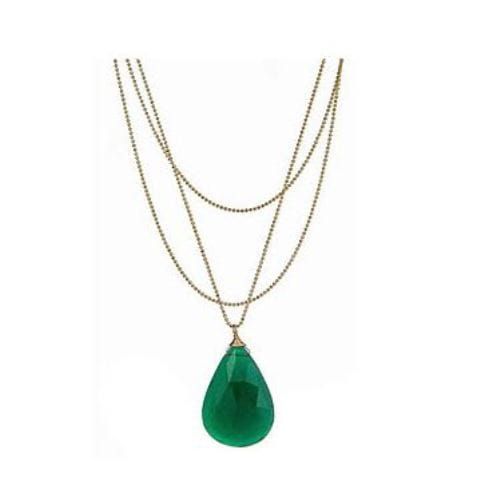Sasha Finds: the Jolie’s green pendant