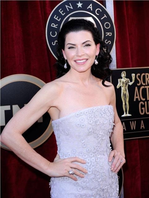 There are barnacles on your SAG dress, Julianna Margulies