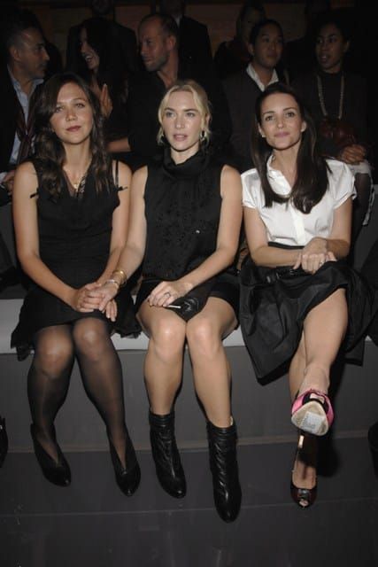 Matching Dress, Booties, and Holding Hands!