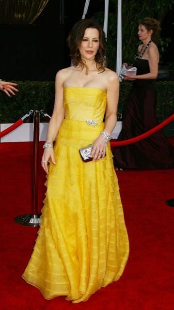 Worst Yellow: Kate Beckinsale