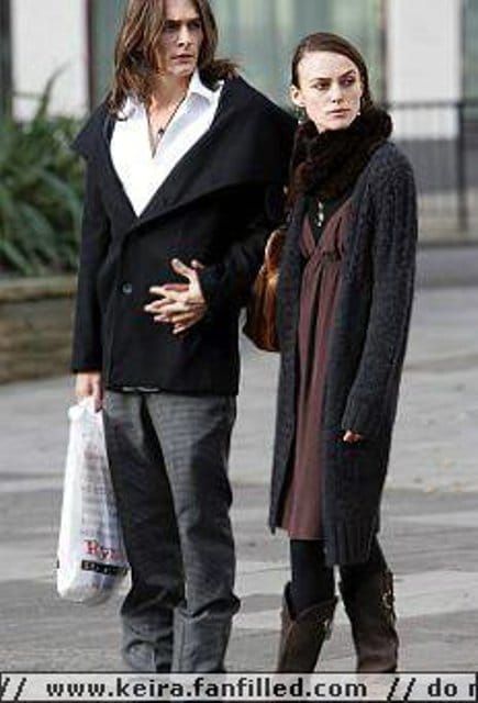 Keira Knightley: a protesting jaw?