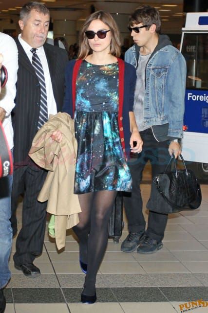 Keira brings her boyfriend to TIFF
